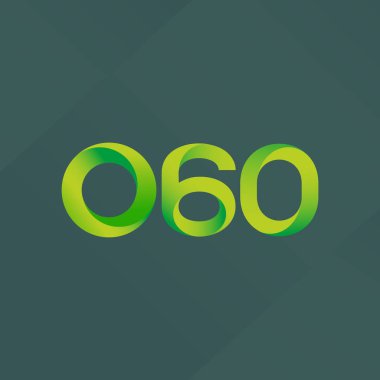 Ortak mektup ve sayı logosu O60