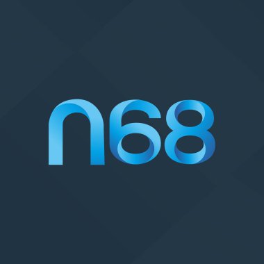 Ortak mektup ve sayı logosu N68
