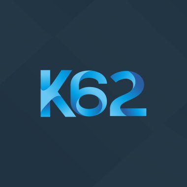 Ortak mektup ve sayı logosu K62