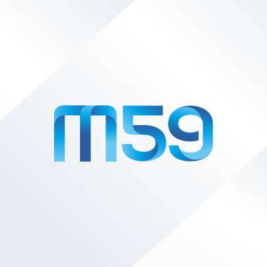Ortak mektup ve sayı logosu M59