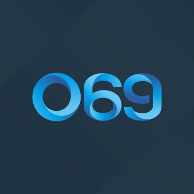 Ortak mektup ve sayı logosu O69