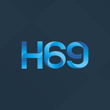 Ortak mektup ve sayı logosu H69