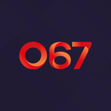 Ortak mektup ve sayı logosu O67