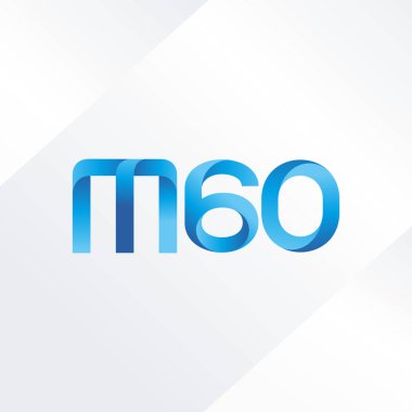 Ortak mektup ve sayı logosu M60