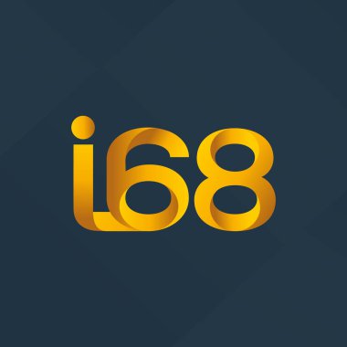 Ortak mektup ve sayı logosu I68