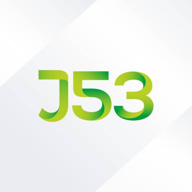 Ortak mektup ve sayı logosu J53