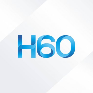 Ortak mektup ve sayı logosu H60
