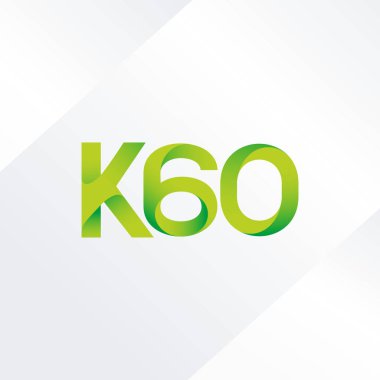 Ortak mektup ve sayı logosu K60