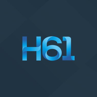 Ortak mektup ve sayı logosu H61