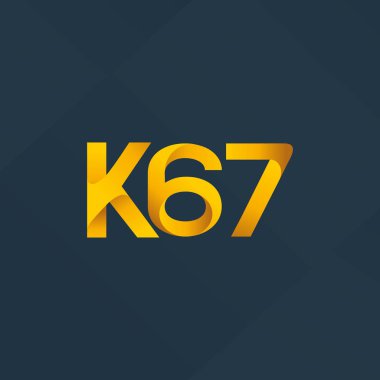 Ortak mektup ve sayı logosu K67