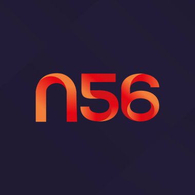 Ortak mektup ve sayı logosu N56