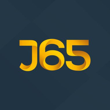 Ortak mektup ve sayı logosu J65
