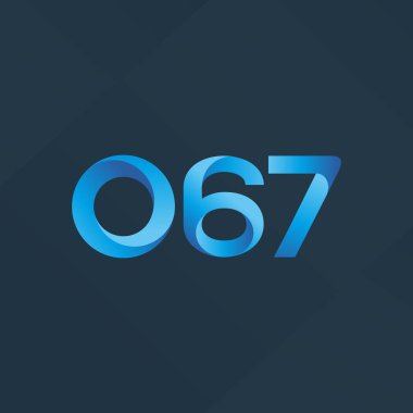 Ortak mektup ve sayı logosu O67