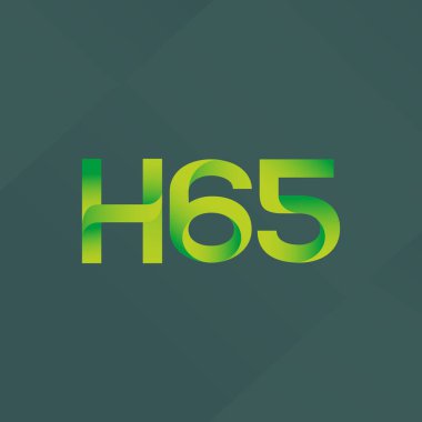 Ortak mektup ve sayı logosu H65