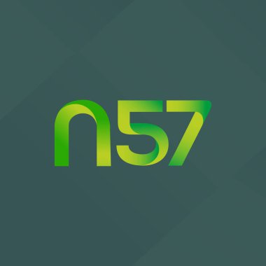 Ortak mektup ve sayı logosu N57
