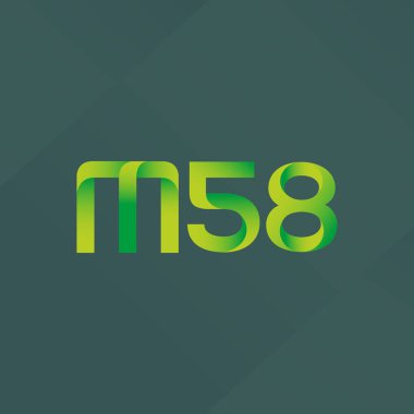 Ortak mektup ve sayı logosu M58