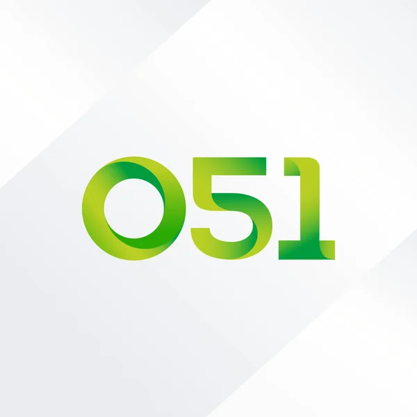 联名信和数字标识 O51 — 图库矢量图片