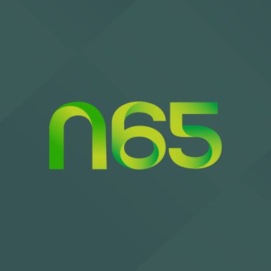 Ortak mektup ve sayı logosu N65
