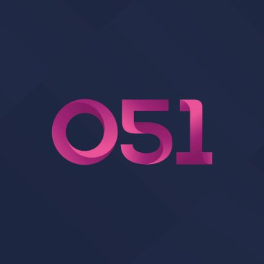 Ortak mektup ve sayı logosu O51