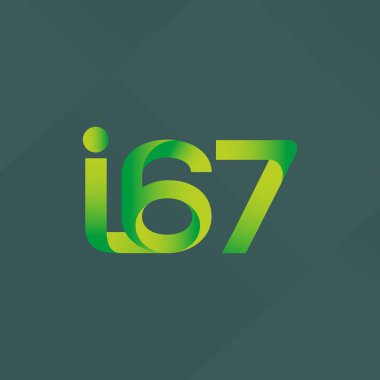 Ortak mektup ve sayı logosu I67