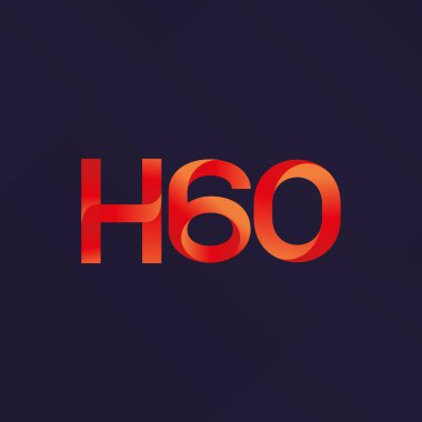 Ortak mektup ve sayı logosu H60