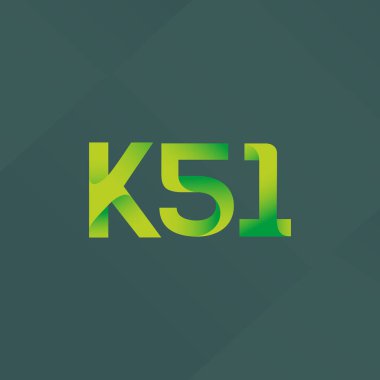 Ortak mektup ve sayı logosu K51