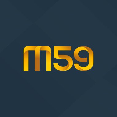 Ortak mektup ve sayı logosu M59