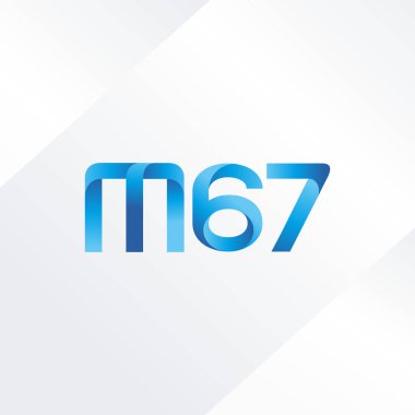 Ortak mektup ve sayı logosu M67