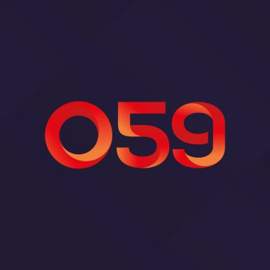 Ortak mektup ve sayı logosu O59