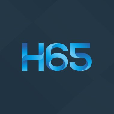 Ortak mektup ve sayı logosu H65
