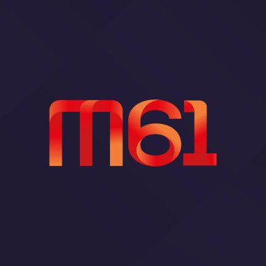 Ortak mektup ve sayı logosu M61