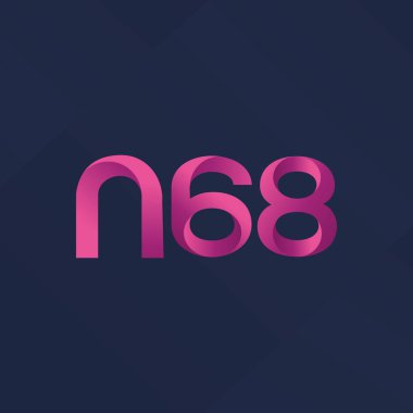 Ortak mektup ve sayı logosu N68