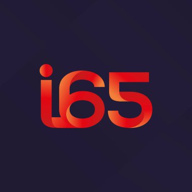 Ortak mektup ve sayı logosu I65