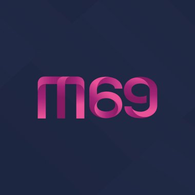 Ortak mektup ve sayı logosu M69