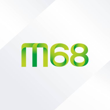 Ortak mektup ve sayı logosu M68