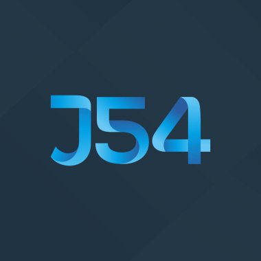 Ortak mektup ve sayı logosu J54