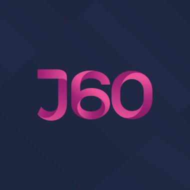 Ortak mektup ve sayı logosu J60