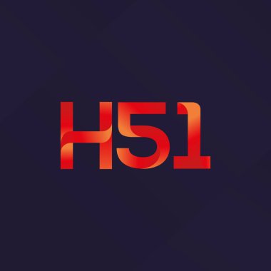 Ortak mektup ve sayı logosu H51
