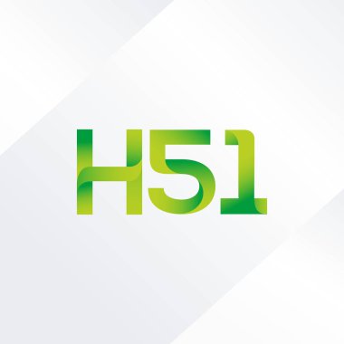 Ortak mektup ve sayı logosu H51