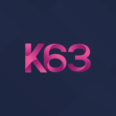 Ortak mektup ve sayı logosu K63