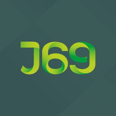 Ortak mektup ve sayı logosu J69