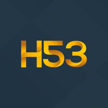 Ortak mektup ve sayı logosu H53
