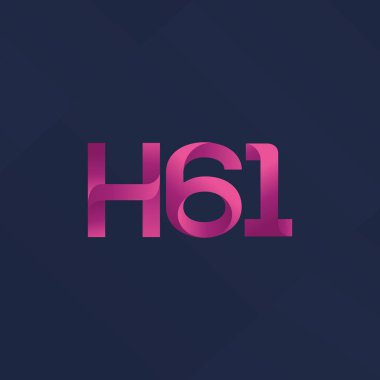 Ortak mektup ve sayı logosu H61