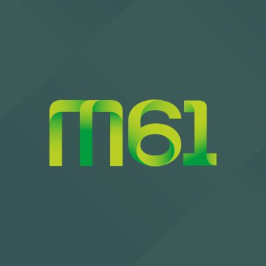 Ortak mektup ve sayı logosu M61
