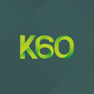 Ortak mektup ve sayı logosu K60