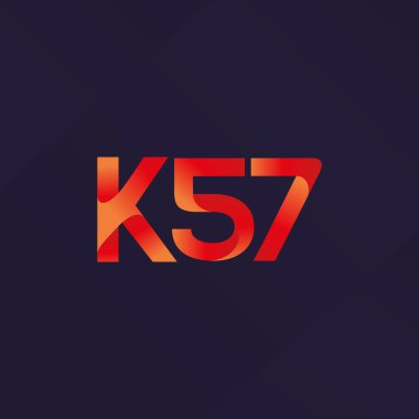Ortak mektup ve sayı logosu K57