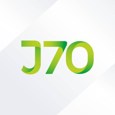Ortak mektup ve sayı logosu J70