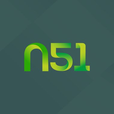 Ortak mektup ve sayı logosu N51