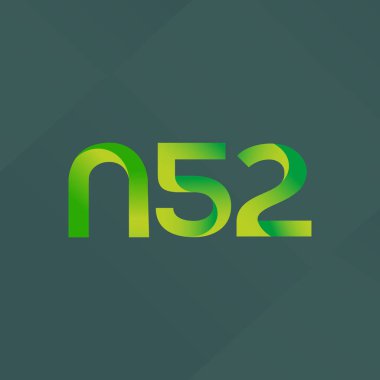 Ortak mektup ve sayı logosu N52