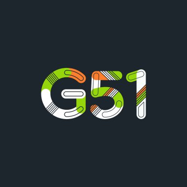 harf ve rakam logosu G51